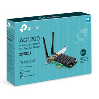 Tp-link (Archer T4E) การ์ด WiFi AC1200 Wireless Dual Band PCI Express Adapter