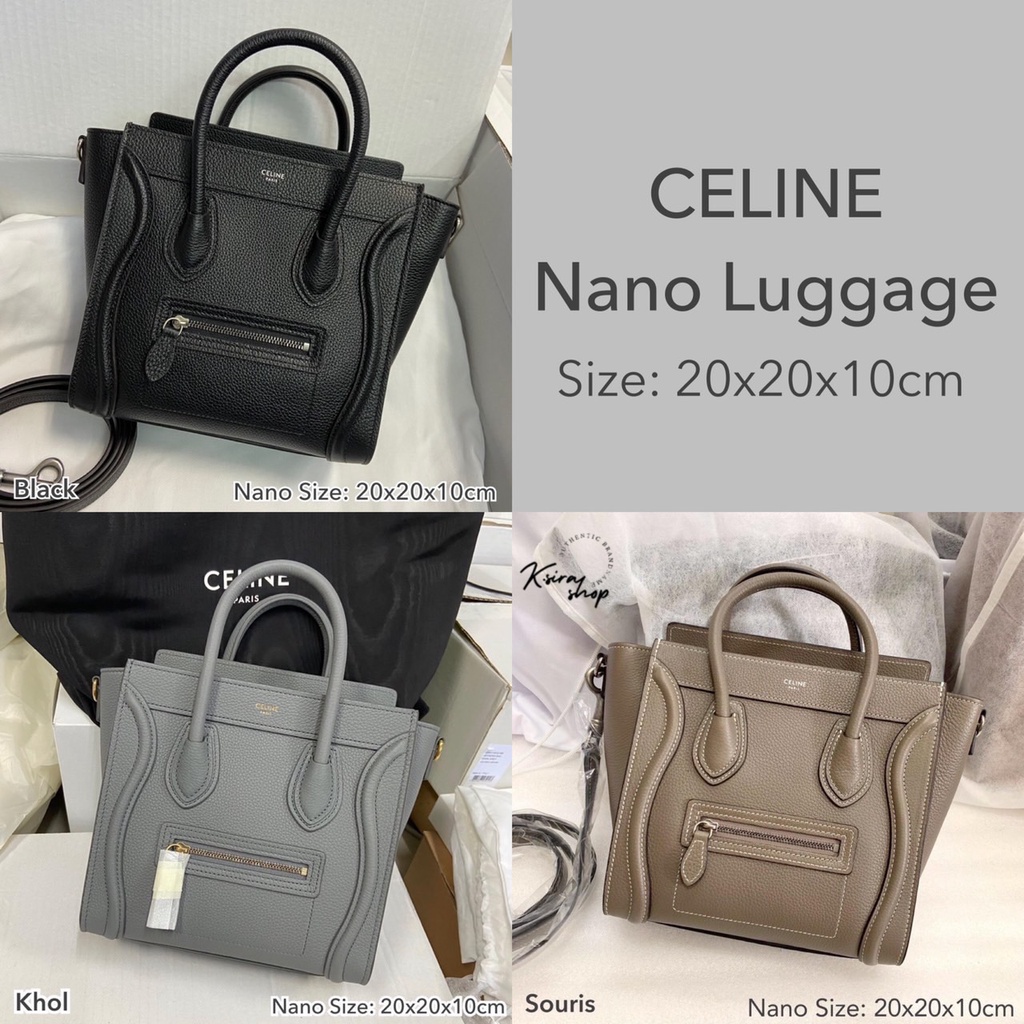 [ส่งฟรี] New Celine Nano Luggage