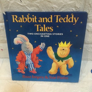 Rabbit  and Teddy  Tales หนังสือนิทานปกแข็ง(มือสอง)