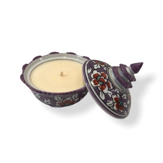 ICONCRAFT THANIYA - Ceramic Candle Chun Chun Size M Color valley / Beyond paradise