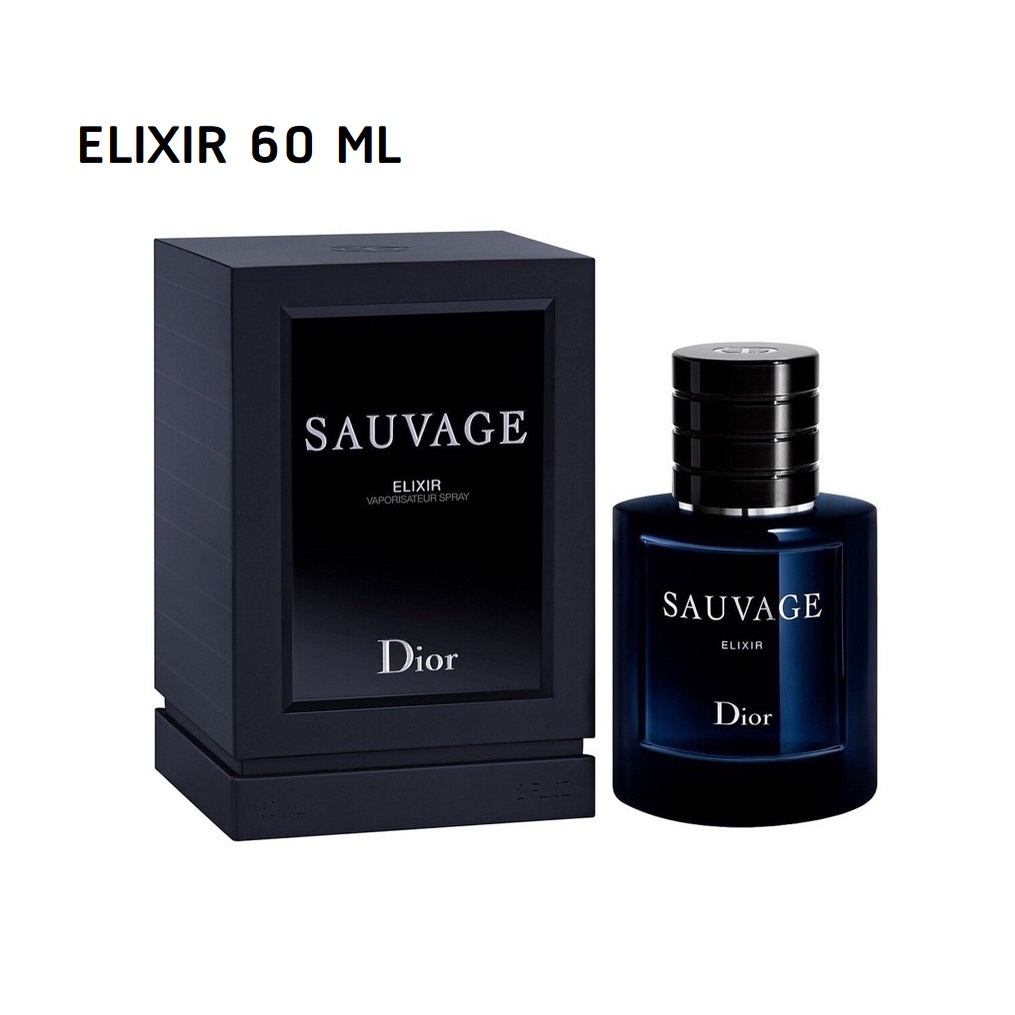 (ELIXIR - 60 ML)  Christian Dior Sauvage ELIXIR  60 ml. กล่องซีล ป้ายคิงพาวเวอร์