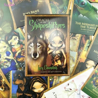 Super 45 Cards Deck Oracle of the Shapeshifters Full English Mysterious Divination Tarot Family Friend Party Board Game