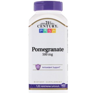 สารสกัดทับทิม ผิวสวย ต้านแก่ Pomegranate, 500 mg