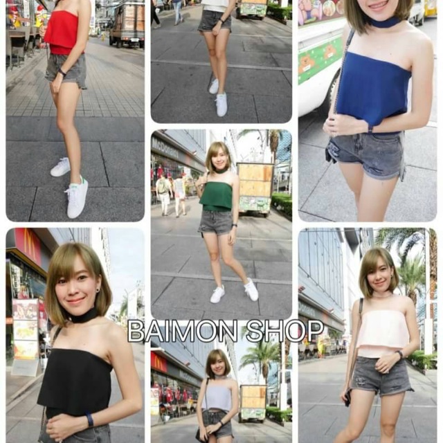 เกาะอก พร้อมchocker