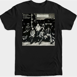 เสื้อยืดผ้าฝ้ายCOTTON เสื้อยืด พิมพ์ลาย The Allman Brothers Band Duane Gregg Allman Dickey Betts Melissa สไตล์วินเทจ สํา