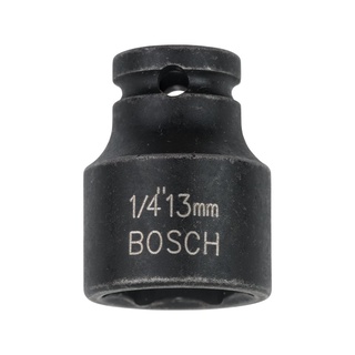 Homehapp ลูกบ๊อกซ์หกเหลี่ยม BOSCH แกน 1/4 นิ้ว ขนาด 13 มม. ยาว 25 มม. สีดำ