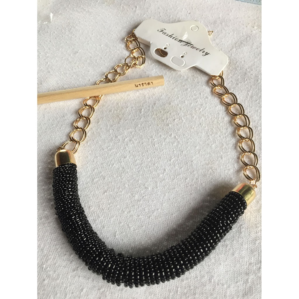 P012สร้อยคอแฟชั่นออกงาน