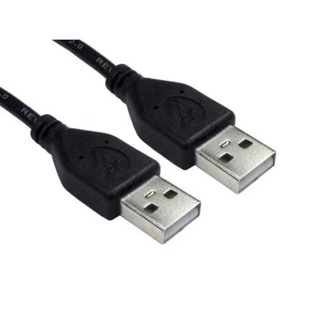 🔥🔥 สาย USB ตัวผู้ 2 หัว Type-A USB 2.0 สายเคเบิ้ล สายเชื่อมต่ออุปกรณ์ สำหรับ HDD,card reader,printers,cameras,พัดลม