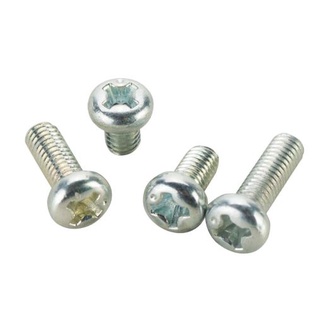 สกรู JP  M3x20mm, M4 ยาว 25มิล หัวกลมแฉก 10 ชิ้น