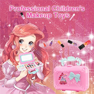 Disney Make Up For Kids Girl เครื่องสำอางเด็ก ชุดแต่งหน้าของเล่นเด็กผู้หญิง ชุดแต่งหน้าเด็กลายเจ้าหญิงดิสนีย์