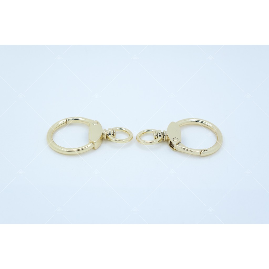 ปลีก/ส่ง(4ชิ้น) คอหมาวงกลม ฐานกลม 1ซม. 4ชิ้น งานซิ้ง ชุบเกรดA ไม่ลอก ไม่ดำ (HK7181) - รูปที่ 2