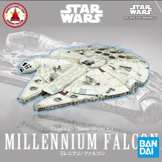 Bandai STARWARS 1/144 MILLENNIUM FALCON™ The Last Jedi Ver. บันได สตาร์วอร์ส พลาโม มิลเลนเนี่ยมฟอลคอน เดอะลาสเจได