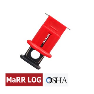 ตัวล็อคนิรภัย MaRR LOG Miniature Circuit Breaker Lockout-MCB Lockout (BD-D04) 1ชิ้น