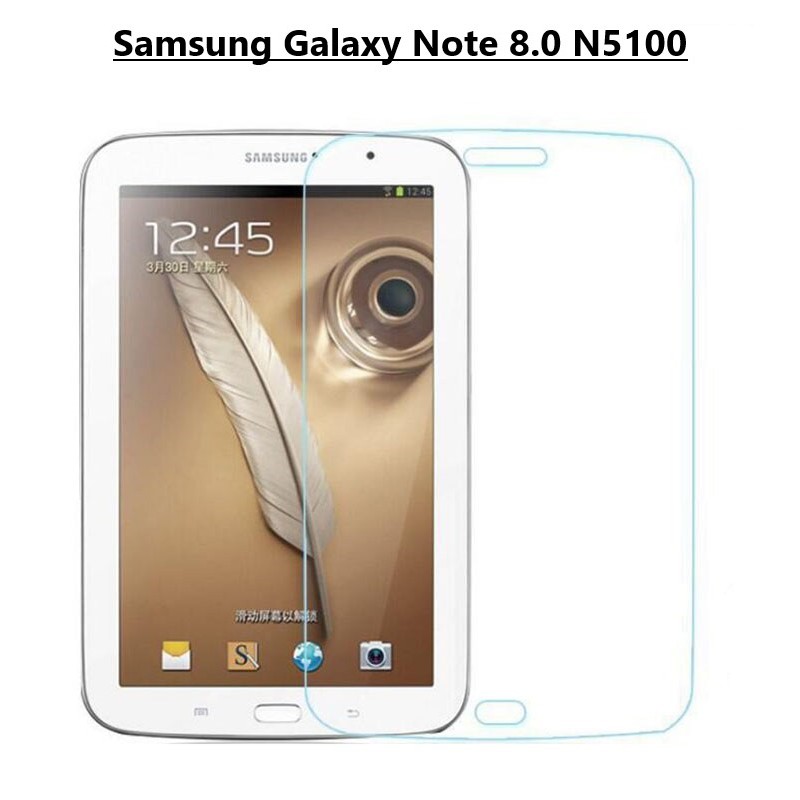 ฟิล์มกระจก นิรภัย ซัมซุง โน้ต8.0 เอ็น5100 Tempered Glass Screen Protector For Samsung Galaxy Note 8.0 GT-N5100 (8.0")