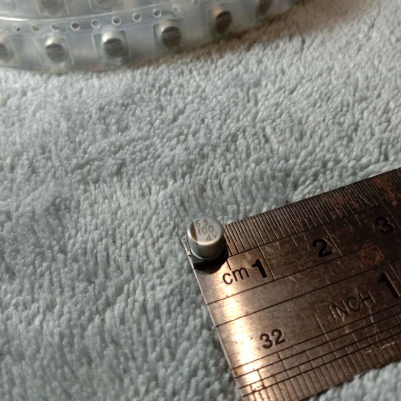capacitor smd 4v100uf