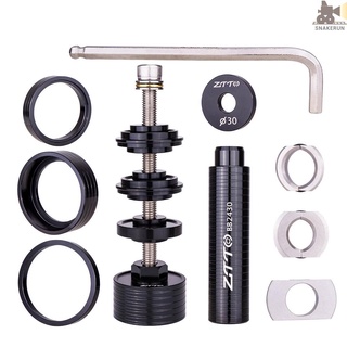 SNKE Bicycle Press In Bottom Bracket Static Installation And Disassembly Tool Set BB86 / 30 / 92 / PF30 Bottom Bracket Dismantling Tool Removal Tool