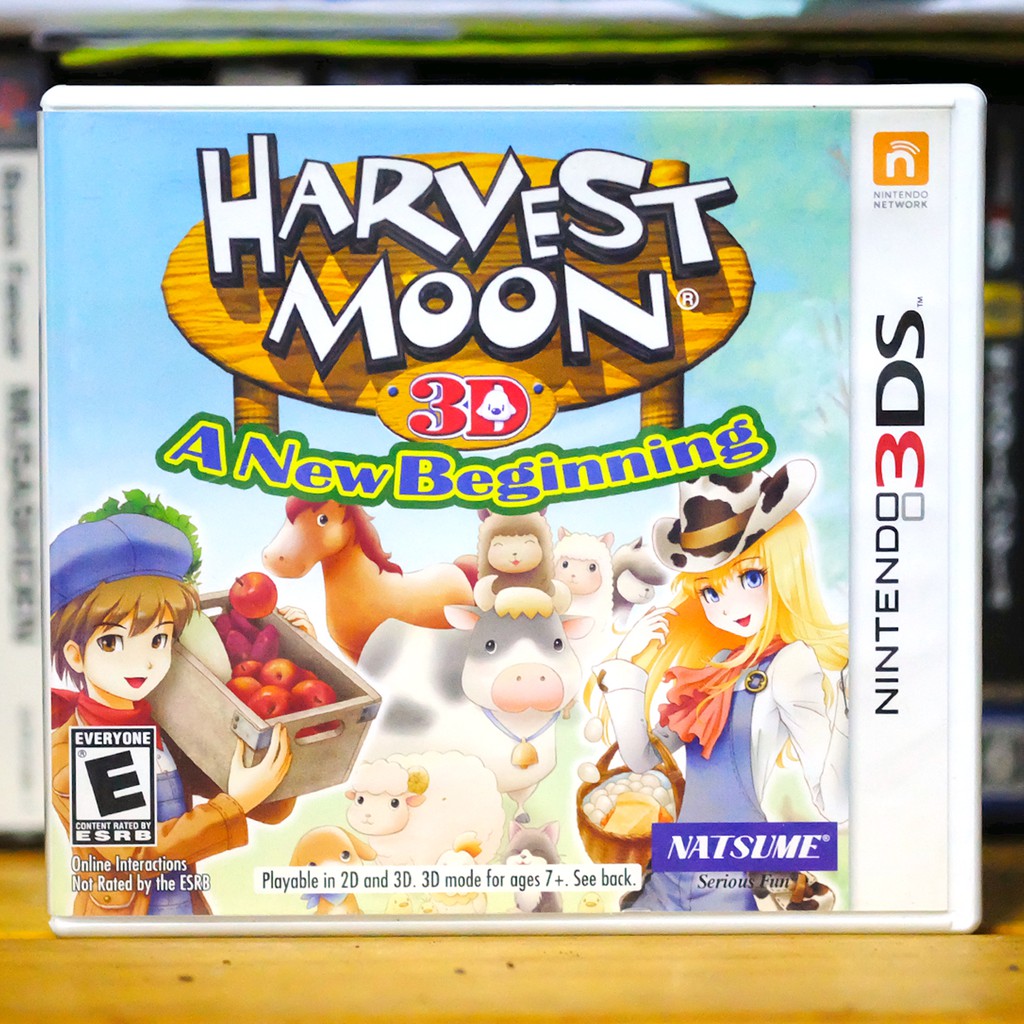 [3DS] Harvest Moon 3D : A new Begining [US]