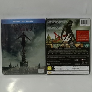 Media Play Assassins Creed/ แอสแซสซินครีด (Blu-Ray 2D+3D STEELBOOK) / S16340RFS