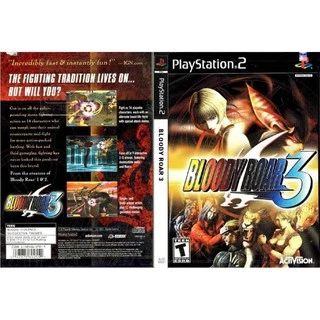 แผ่นเกมส์ Ps2 Bloody Roar 3 ( เกมนี้เป็น CD )