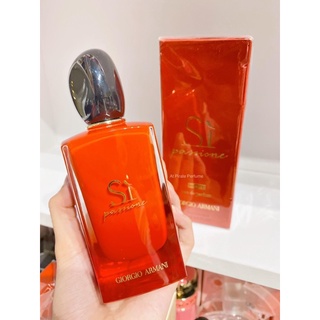 【ของแท้ 💯% 】⚡️ส่งฟรี 🚚 น้ำหอม Giorgio Armani Si passione intense  100 ml. (Siแดงอินเท้น) *กล่องขาย*