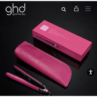 🔥พรีออเดอร์สีใหม่🔥 ghd Platinum + สีLIMITED EDITION ORCHID PINK ของแท้ 100% จากอเมริกาเสียบไฟบ้านที่ไทยไม่ต้องใช้ตัวแปลง