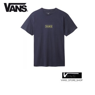 เสื้อยืดVANS EASY BOX SS DRESS BLUES SULPHUR SPRING สินค้ามีประกันแท้