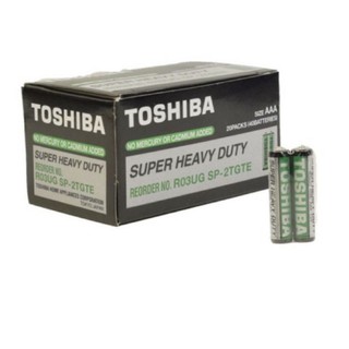 Toshiba super heavy duty/Philips LongLife/KODAK 1.5V AAA 1กล่อง40ก้อน (ออกใบกำกับภาษีได้)