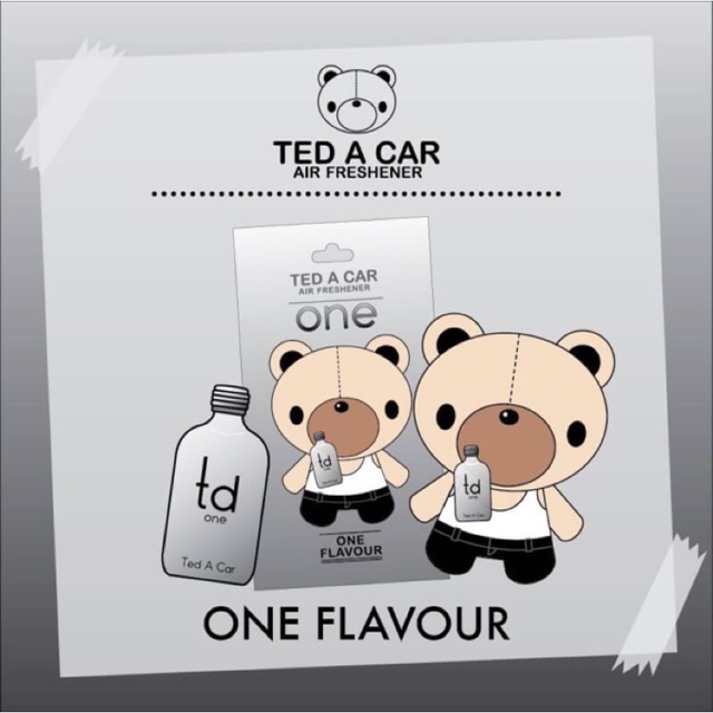 TED A CAR กลิ่นone (ck1) แผ่นน้ำหอมปรับอากาศ มีเก็บเงินปลายทาง