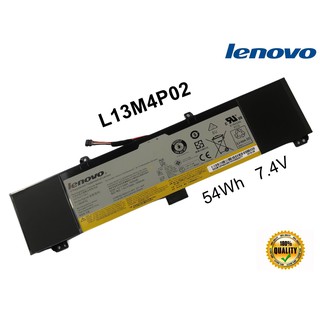 LENOVO แบตเตอรี่ L13M4P02 ของแท้ (สำหรับ Y50,Y50-70,Y50-70AT,Y70-70,Y50-80 L13N4P01 ) Lenovo battery Notebook แบตเตอรี่