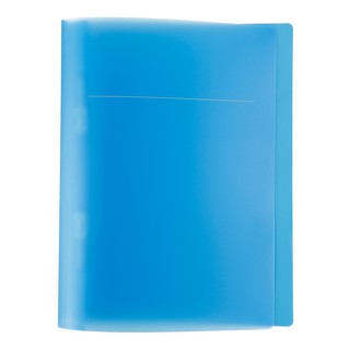 แฟ้มเจาะพลาสติก A4 สีน้ำเงิน ฟลามิงโก้ 953A/Plastic folder A4 Blue Flamingo 953A