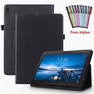 เคสหนัง ฝาพับ พร้อมขาตั้ง สําหรับ Lenovo Tab P11 TB-J606F P11 Pro 11.5 M10 plus 10.1 10.3 นิ้ว P10 M8 2021 8506