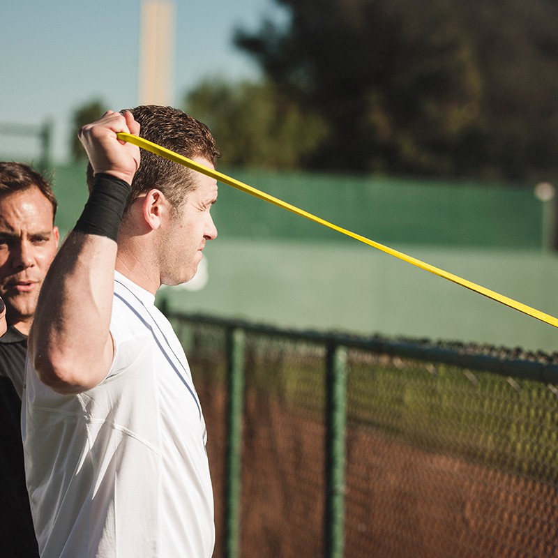 ยางยืดออกกำลังกาย SKLZ - Pro Band / Light (20-40 lb.) ออกกำลังกายได้ทุกส่วน ผลิตจากยางพารา 100% เหนียว ทนทาน ขาดยาก — صورة 5