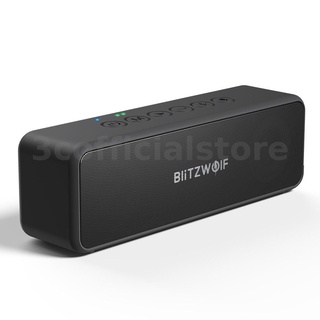 Blitzwolf BW-WA4 30W ลําโพงบลูทูธไร้สาย แบบพกพา ไดรเวอร์คู่ เบส TWS สเตอริโอ IPX6 กันน้ํา สีดํา