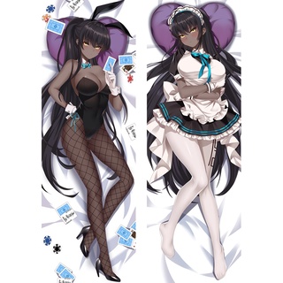 ปลอกหมอนอิง ลาย Kakudate Karin Dakimakura สีฟ้า สําหรับผู้ชาย