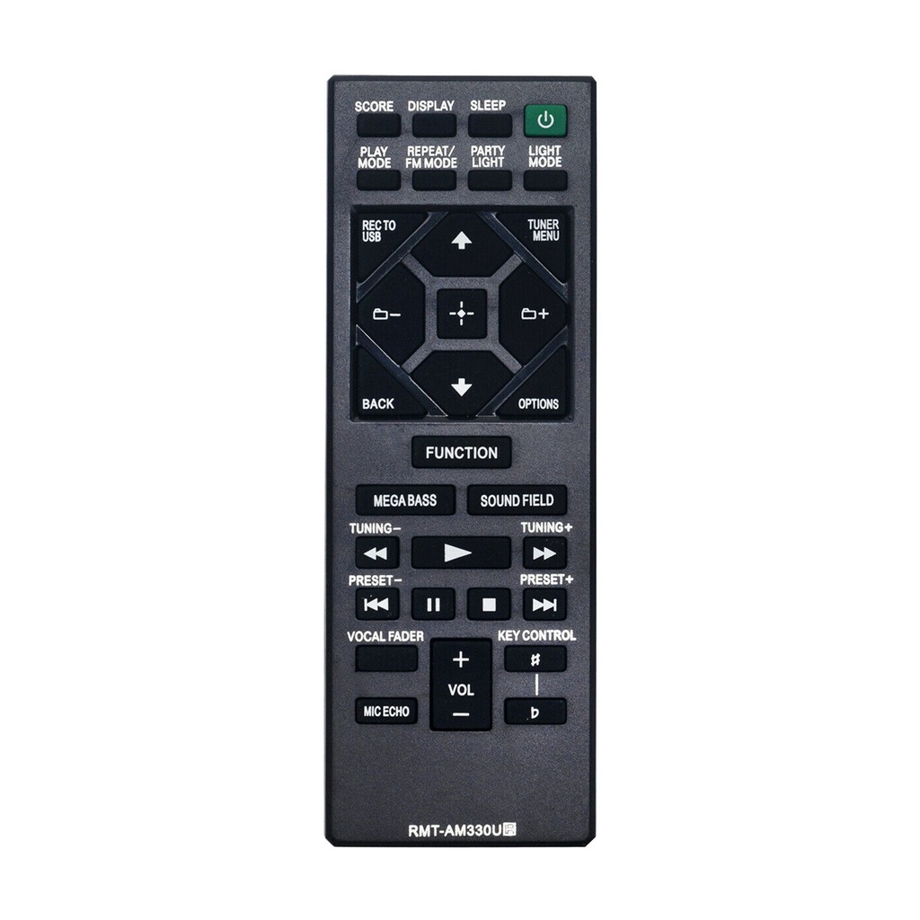 ใหม่ RMT-AM330U เปลี่ยนรีโมทคอนโทรล Fit สําหรับ Sony Audio ระบบ SHAKE-X10 MHC-V71 MHC-V50/11 MHC-M20