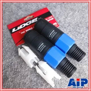 แพ็ค2ตัว แจ็คสเปคคอน ตัวเมีย LIGDE YM-123 JACK SPEAKON ym123 สเปคค่อน ตัวเมียแบบต่อสาย ขั้วสเปคคอน สำหรับต่อสายลำโพง ...
