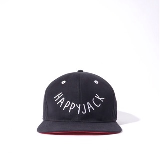 HappyJack hip hop cap black/red