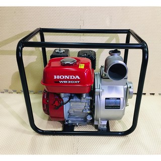 HONDA เครื่องสูบน้ำเบนซิน 4 จังหวะ ฮอนด้า WB30XT 5.5 HP ขนาด 3 นิ้ว