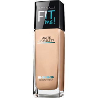 ครบทุกเฉดสี Maybelline Fit Me Matte + Poreless Foundation พร้อมส่ง