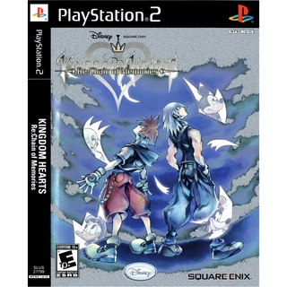 แผ่นเกมส์ Kingdom Hearts Re: Chain of Memories PS2 Playstation 2 คุณภาพสูง ราคาถูก