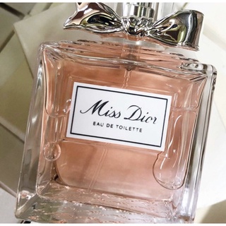 น้ำหอม Miss Dior Eau De Toilette EDT 100 ml. *กล่องขาย* 【ของแท้ 100 % 】