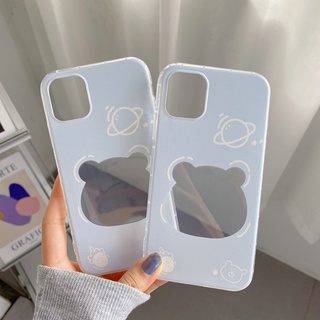 Soft Casing Xiaomi Mi POCO M4 Pro 5G 11 11T 10T 9 8 SE A3 A2 Lite Redmi 9T K20 9C 9A 8A 7 6 6A 5 5A Plus Note 10 9S 7 6 5 4 4X 5G Cute Clear Cartoon bear Shockproof Phone Case Full Back Cover HLE 01