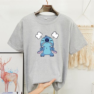 BK-296-SHORT เสื้อยืดแขนสั้นพร้อมส่ง 8สี ลายการ์ตูน ขายดีตามเทรนด์ ลายน่ารัก สีสันสดในน่ารัก ใส่ได้ทั้งหญิงและชาย (S-XXL