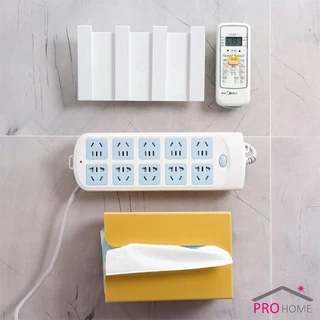 ที่เก็บสายปลั๊กไฟ 2 in 1 ตัวยึดรางปลั๊ก ที่ยึดรางแบบแขวนผนังไร้รอย Socket retainer