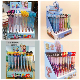 พร้อมส่ง // ดินสอต่อไส้ 1 กล่อง มี 56 แท่ง คละสีให้ในกล่อง