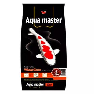 อาหารปลาคาร์ฟ Aqua Master Wheat Germ 1kg. Size.S(สูตรธัญพืช)