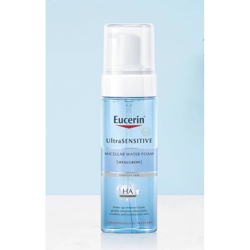 eucerin ultrasensitive hyaluron micellar water foam