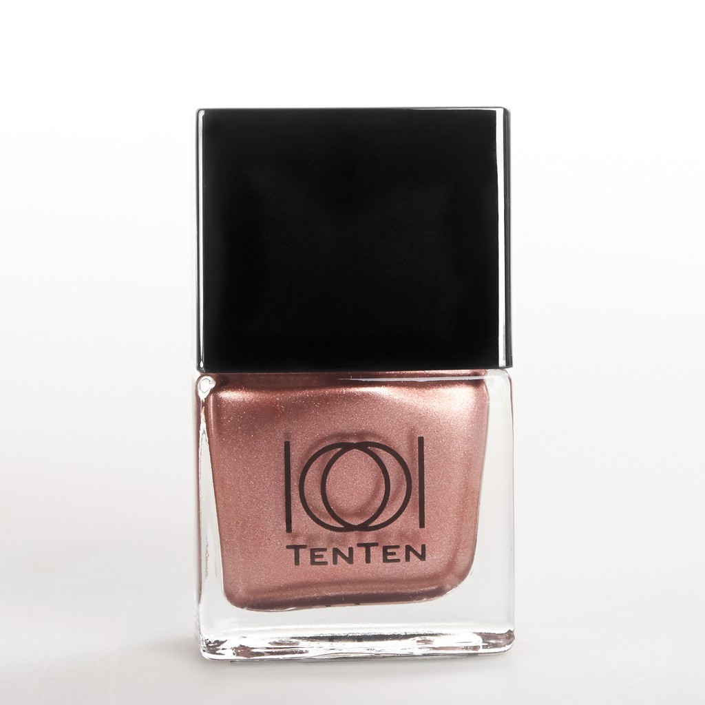 Ten Ten Nail Color 12ml Brown TTT12  เท็นเท็น น้ำยาทาเล็บ #TTT12