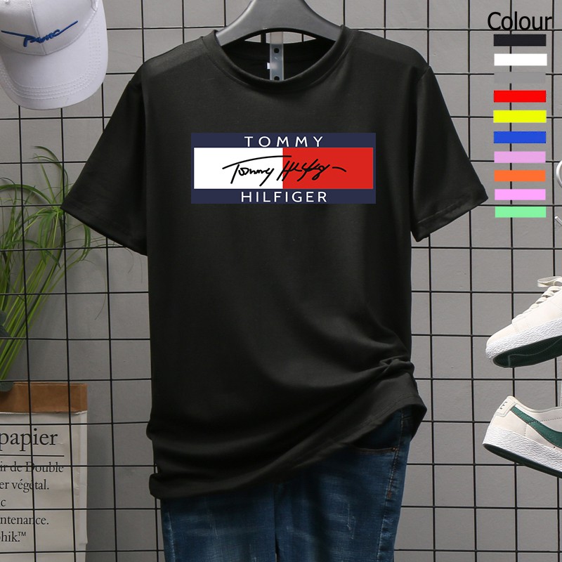 พร้อมส่ง เสื้อทีเชิร์ตเสื้อยืดคอกลมแฟชั่น T-2881