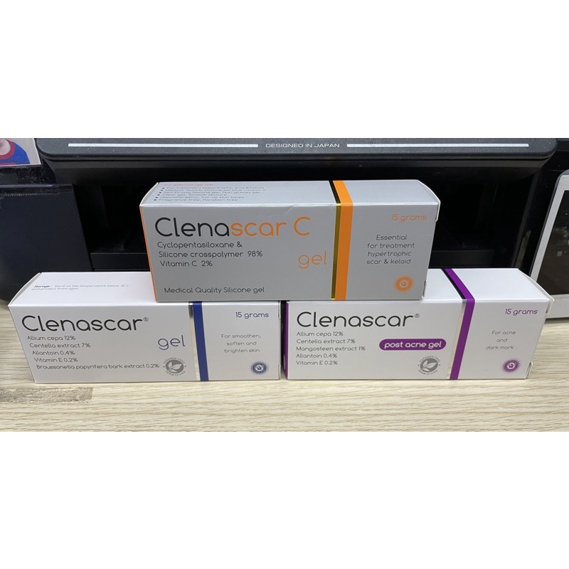 Clenascar gel/ post acne gel/clenascar c gel 7g 15g